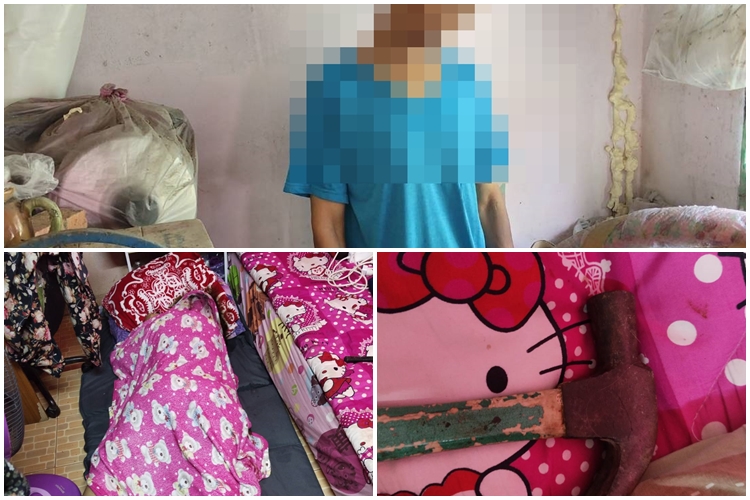 สลด!ผัวไรเดอร์หึงโหดฆ้อนทุบหัวเมีย ก่อนผูกคอหนีความผิด ดับคู่