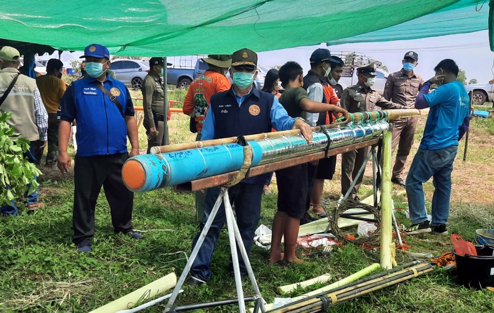นอภ.เมืองยโสธร คุมเข้มฐานจุดบั้งไฟ สร้างความปลอดภัยในสถานการณ์โควิด-19