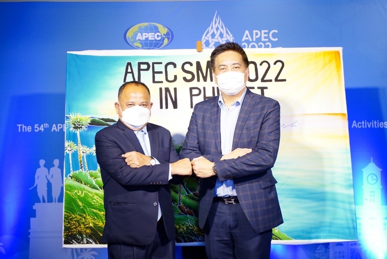สสว. จับมือจังหวัดภูเก็ต ประกาศความพร้อมเป็นเจ้าภาพจัดประชุม APEC SME 5-10 ก.ย. นี้