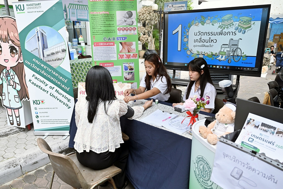 มก. เปิดโซน “อุทยานการแพทย์” ในเกษตรแฟร์ 2569 รวมบริการสุขภาพ-อาชีพ-Soft Power ฟรี