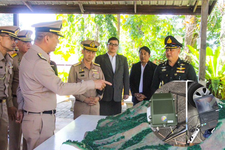 สทป. ดำเนินโครงการประยุกต์ใช้แผนที่สถานการณ์ร่วม เพื่อจำลองภารกิจการช่วยเหลือทางทหารในสถานการณ์ฉุกเฉิน