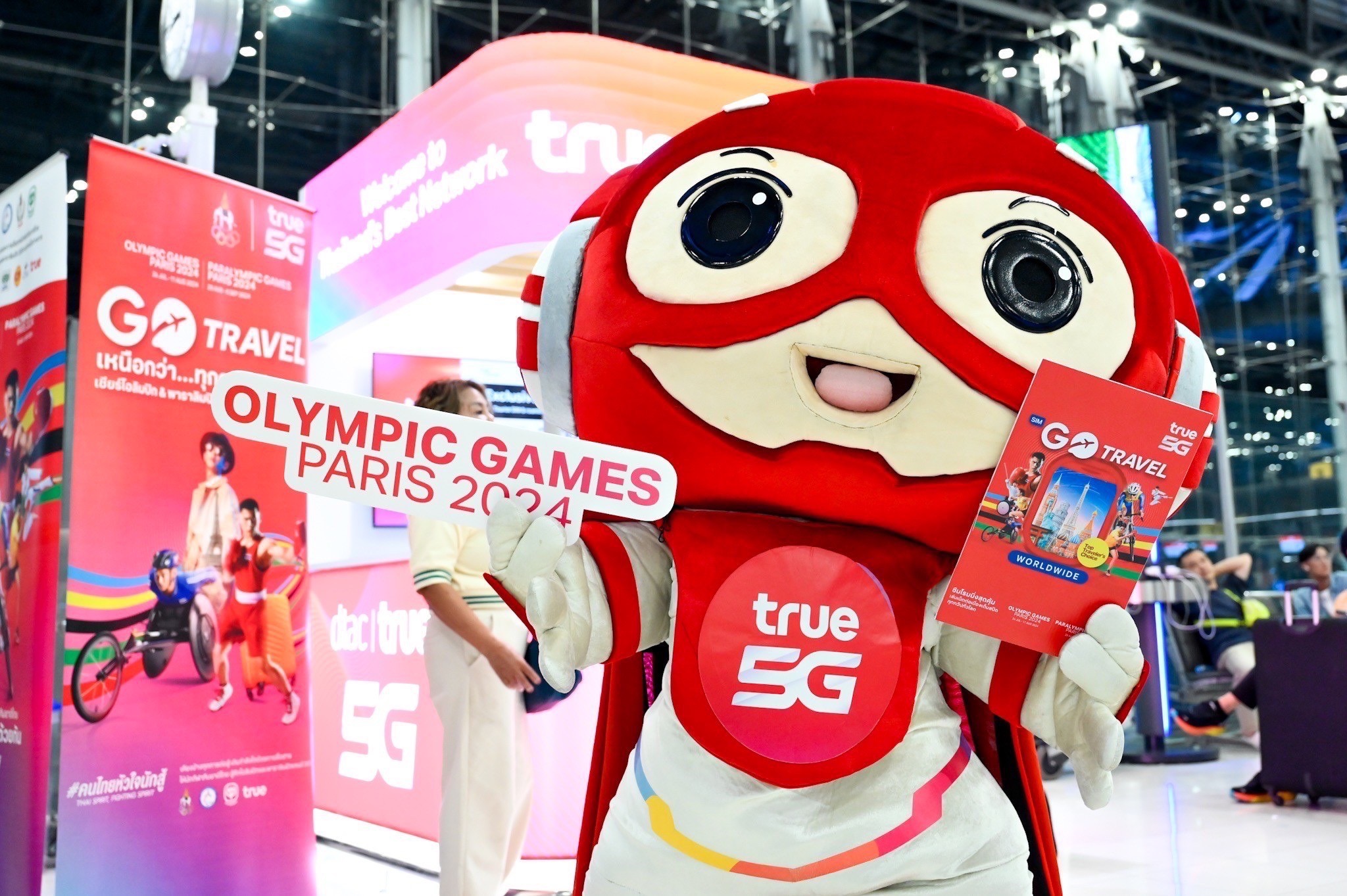 "ทรูคอร์ป" มอบ "ซิมทรู GO Travel" หนุนสื่อสาร เติมพลังใจ พร้อมลุยศึกโอลิมปิกปารีส2024