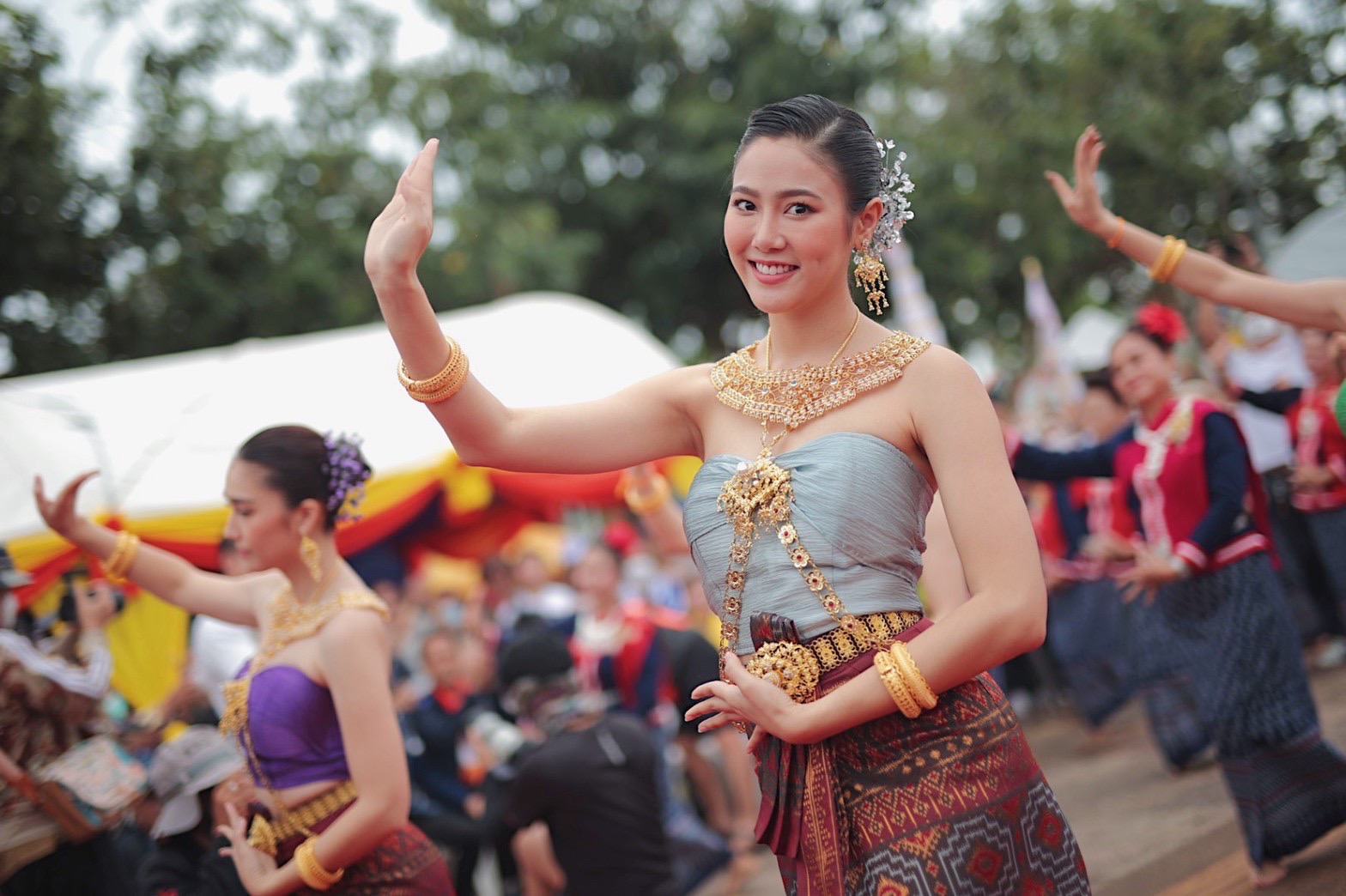 “อีฟ-ไอยวริญร์”เล่าเหตุการณ์ขนลุก รำถวายพญาศรีสัตตนาคราชนครพนม