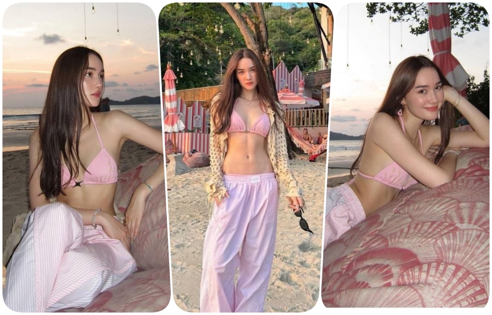 อื้อหือ! “เดียร์น่า ฟลีโป“ นุ่งบิกินี อวดเซ็กซี่เบาๆ ริมทะเล