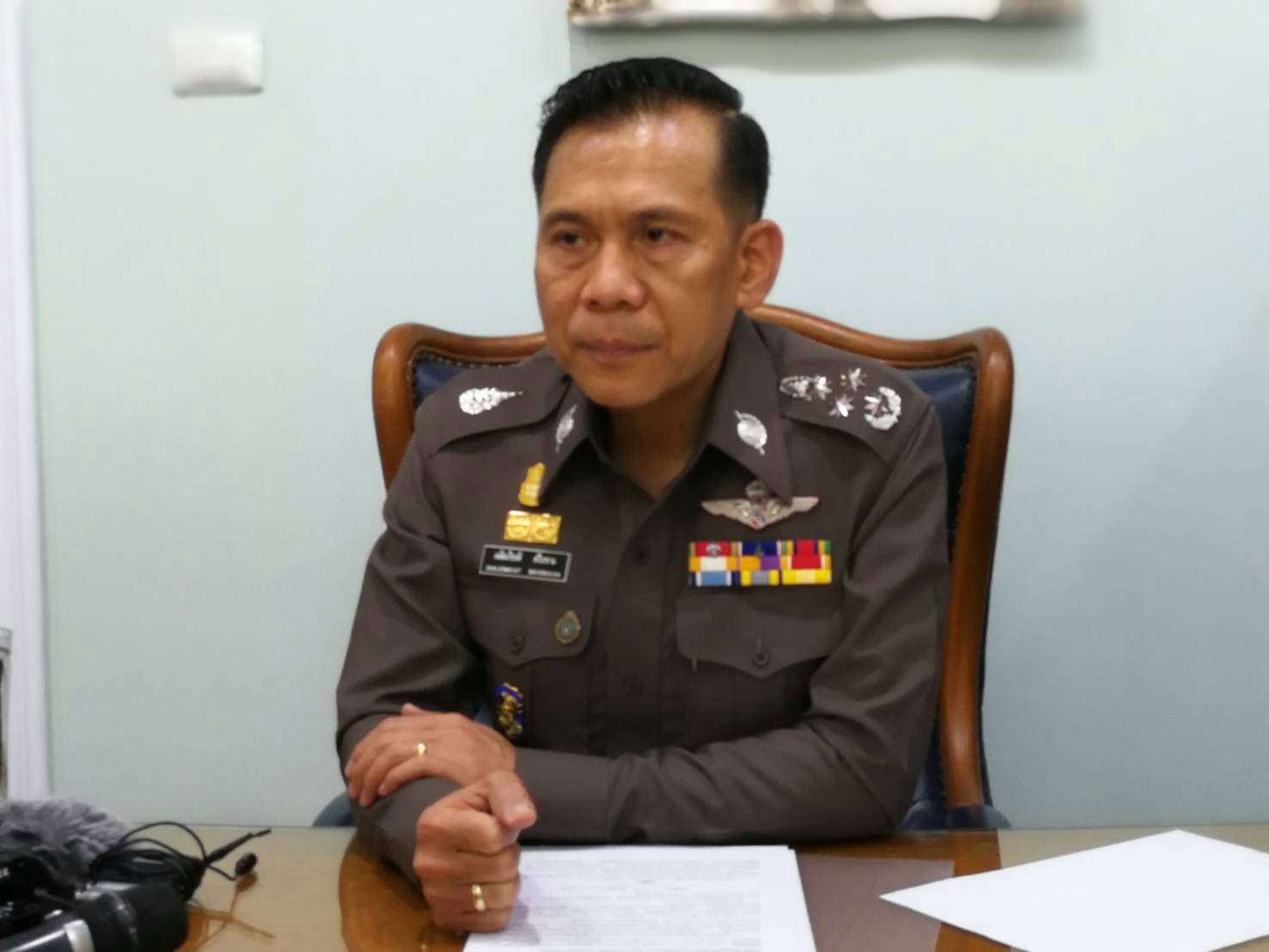 "บิ๊กอวบ" ถก ตำรวจศรีสะเกษ เร่งรัดคดีผอ.อ้อย  หายตัว