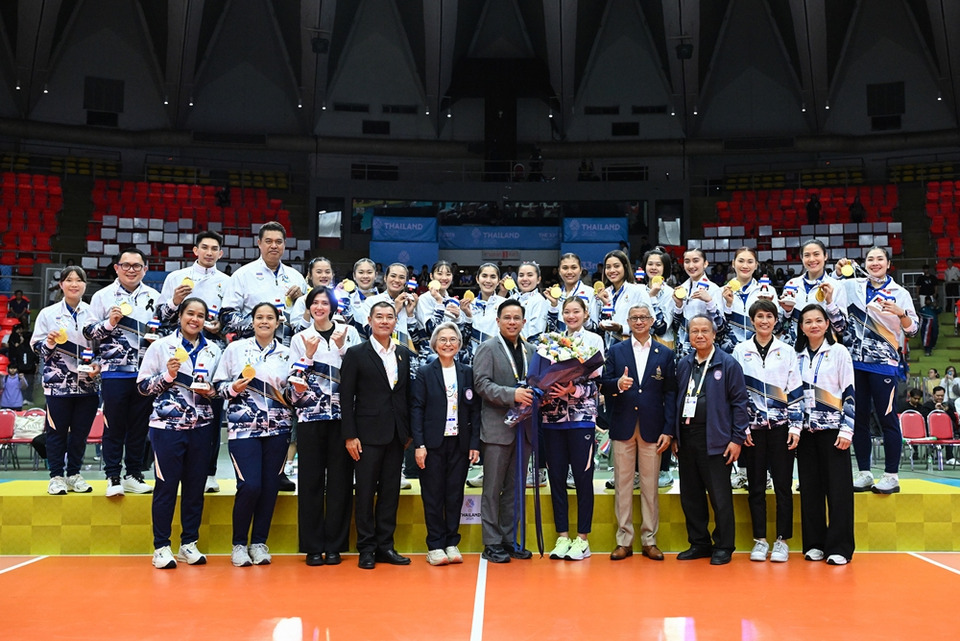 “ไทยเบฟ” ร่วมฉลอง ‘ทัพลูกยางสาวไทย’ คว้าชัยสมัยที่ 17 ศึก “ซีเกมส์ 2025”