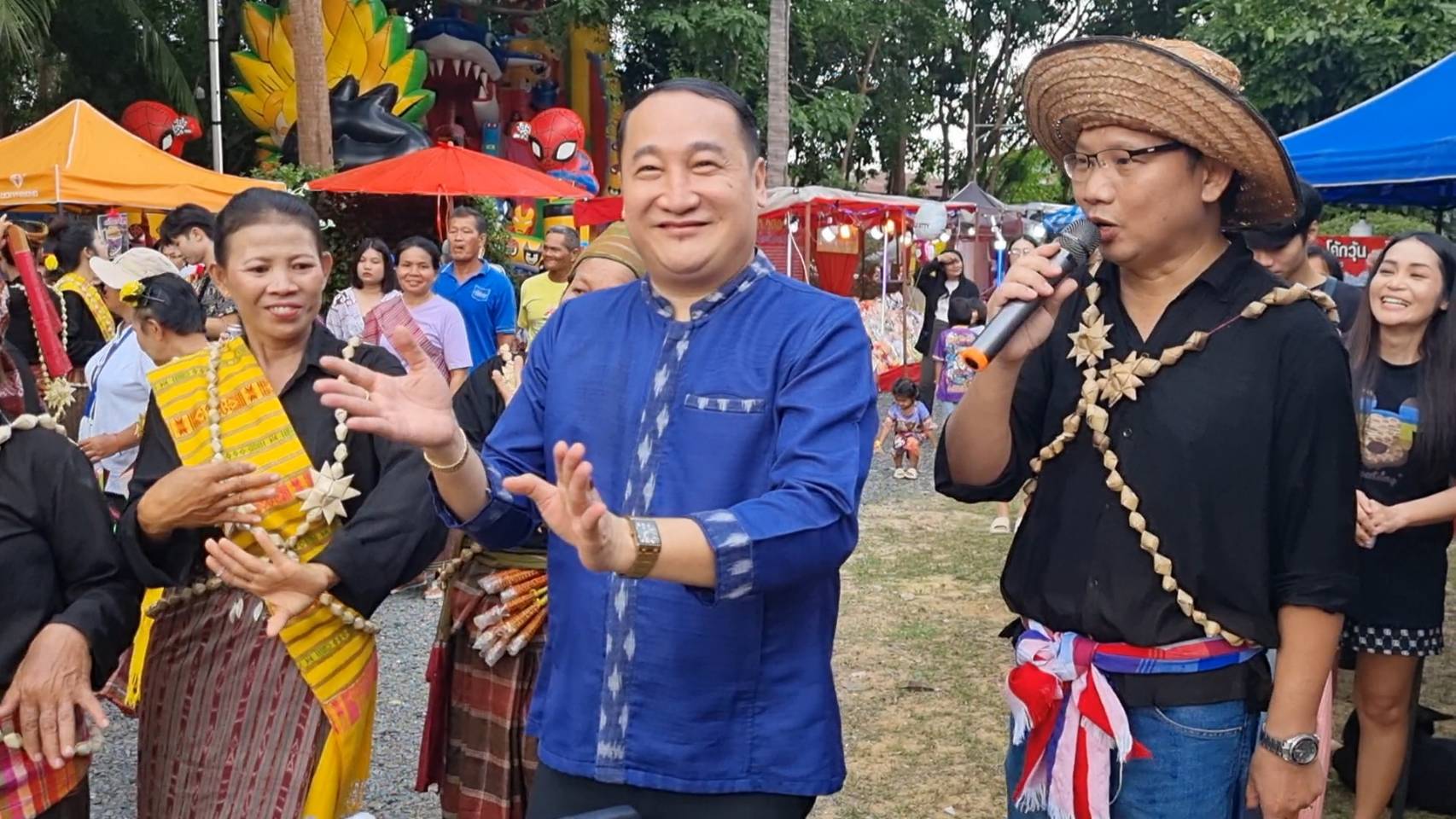 อุบลราชธานี ปิดหมู่บ้านขอพร พญาแถน ฟ้าฝนอุดมสมบูรณ์