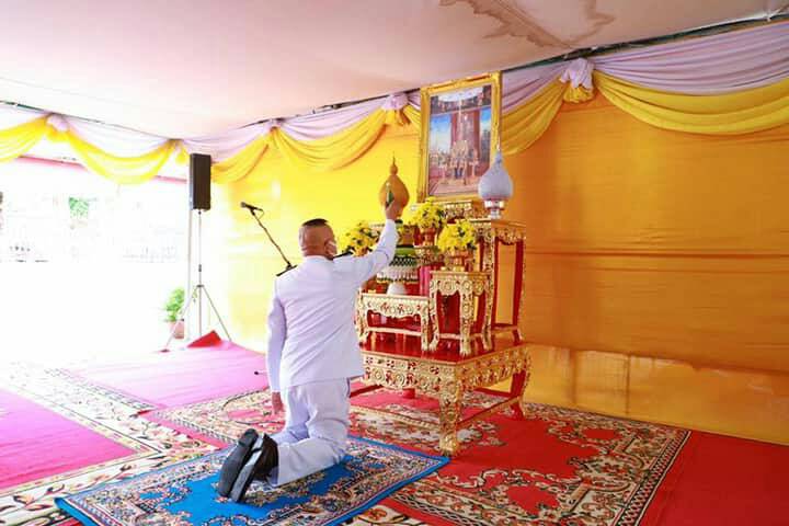 จังหวัดยโสธรจัดพิธีเจริญพระพุทธมนต์สมโภชพระพุทธบุษยรัตน์และพระธาตุพระอานนท์ เฉลิมพระเกียรติพระบาทสมเด็จพระเจ้าอยู่หัว รัชกาลที่10