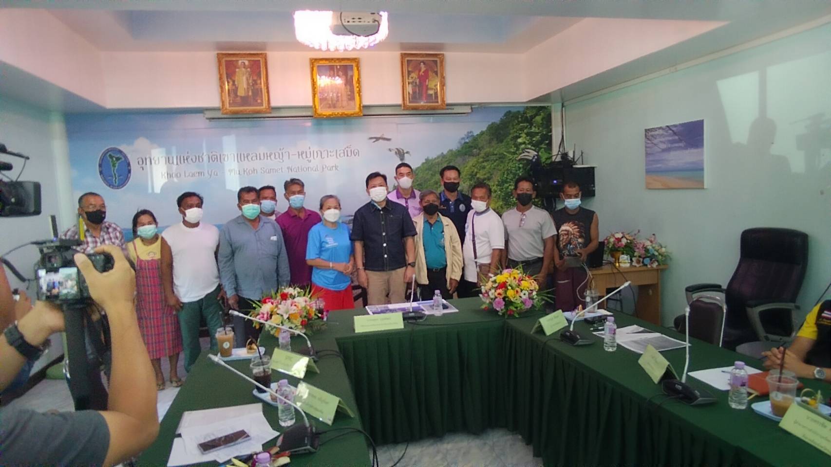 ปลัดทส. นั่งหัวโต๊ะถกกลุ่มประมงพื้นบ้าน  ปมเยียวยาเหตุน้ำมันรั่วกลางทะเลกับบริษัท SPRC