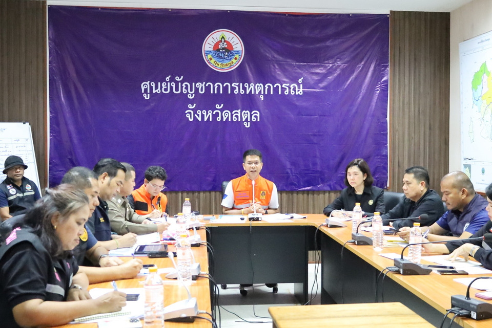 สตูลวิกฤต! น้ำท่วม 7 อำเภอหนัก ระดมกำลังฉุกเฉินช่วย 6.8 หมื่นชีวิต ยังเฝ้าระวังดินถล่มน้ำป่าซ้ำ