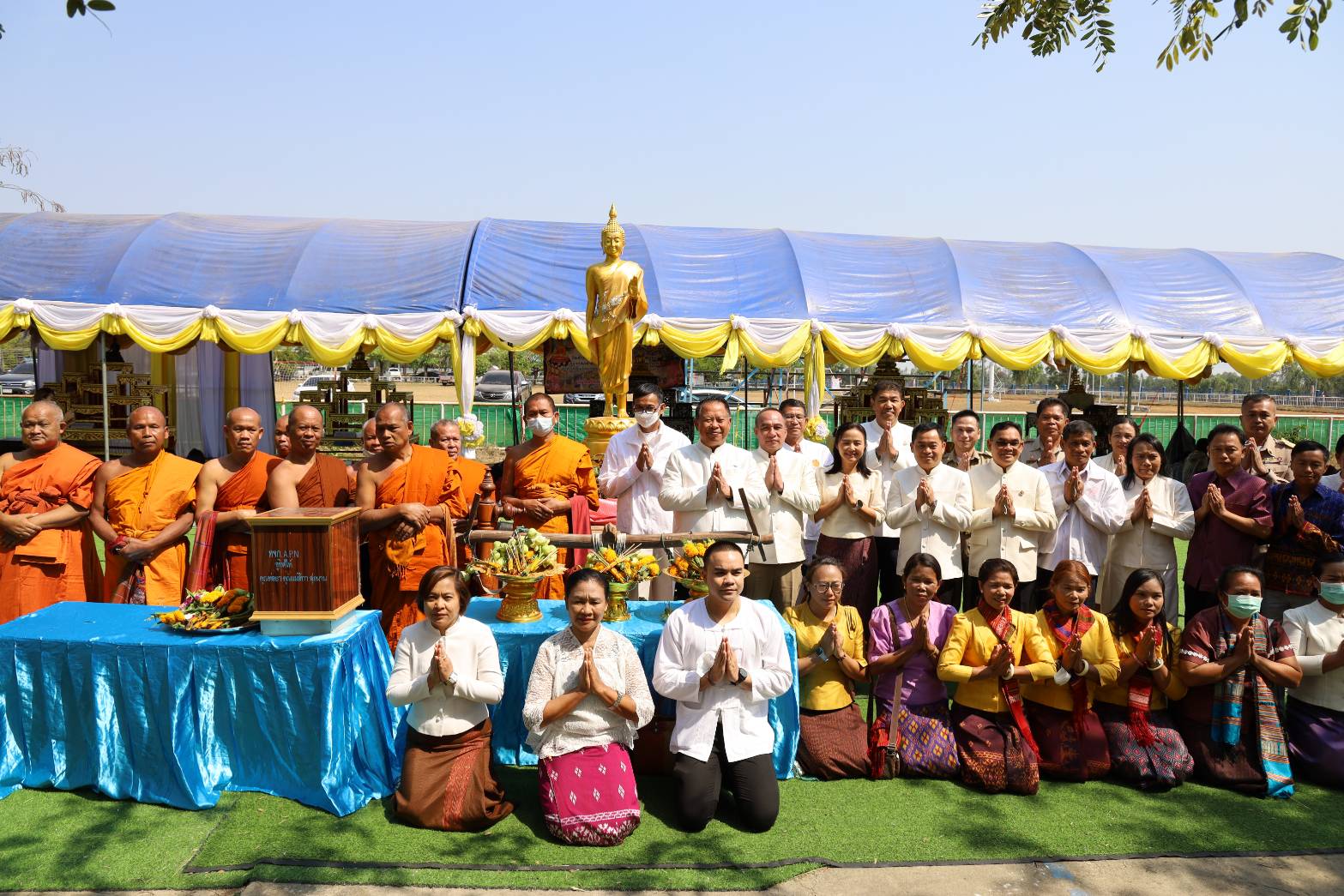 อบต.ตรึมจัดโครงการสัปดาห์ส่งเสริมวันสำคัญทางพระพุทธศาสนา"มาฆบูชา"