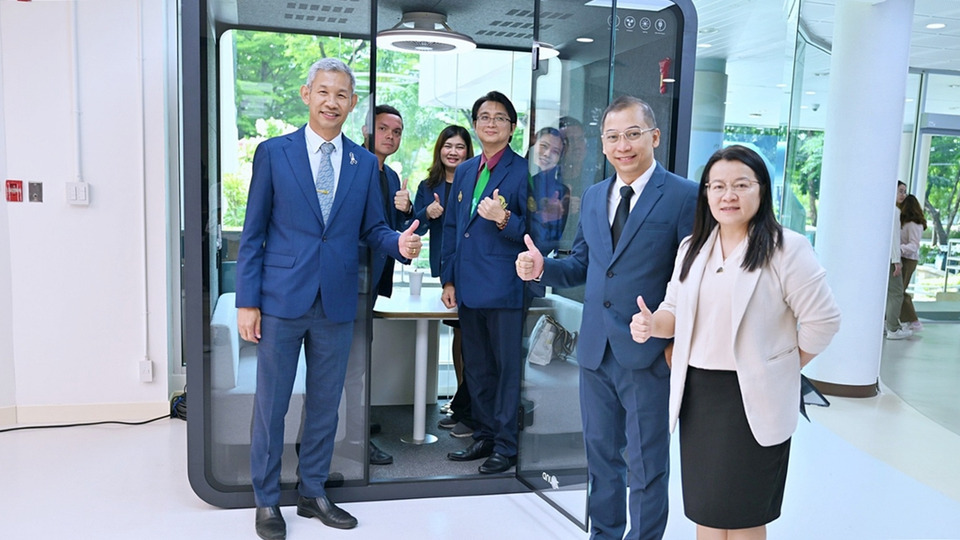 ครบรอบ 49 ปี สำนักหอสมุด มก. เปิดตัว “KU Library Learning Space” พื้นที่เรียนรู้ใหม่สาย Smart & Sustainable