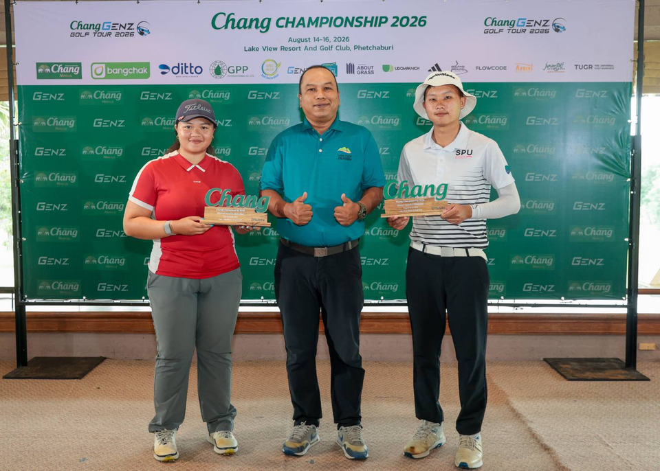 ‘Siwoo Park’ แรงไม่แผ่วผงาดคว้าแชมป์กอล์ฟเยาวชนรายการ ‘ช้างแชมเปี้ยนชิพ 2026’ 