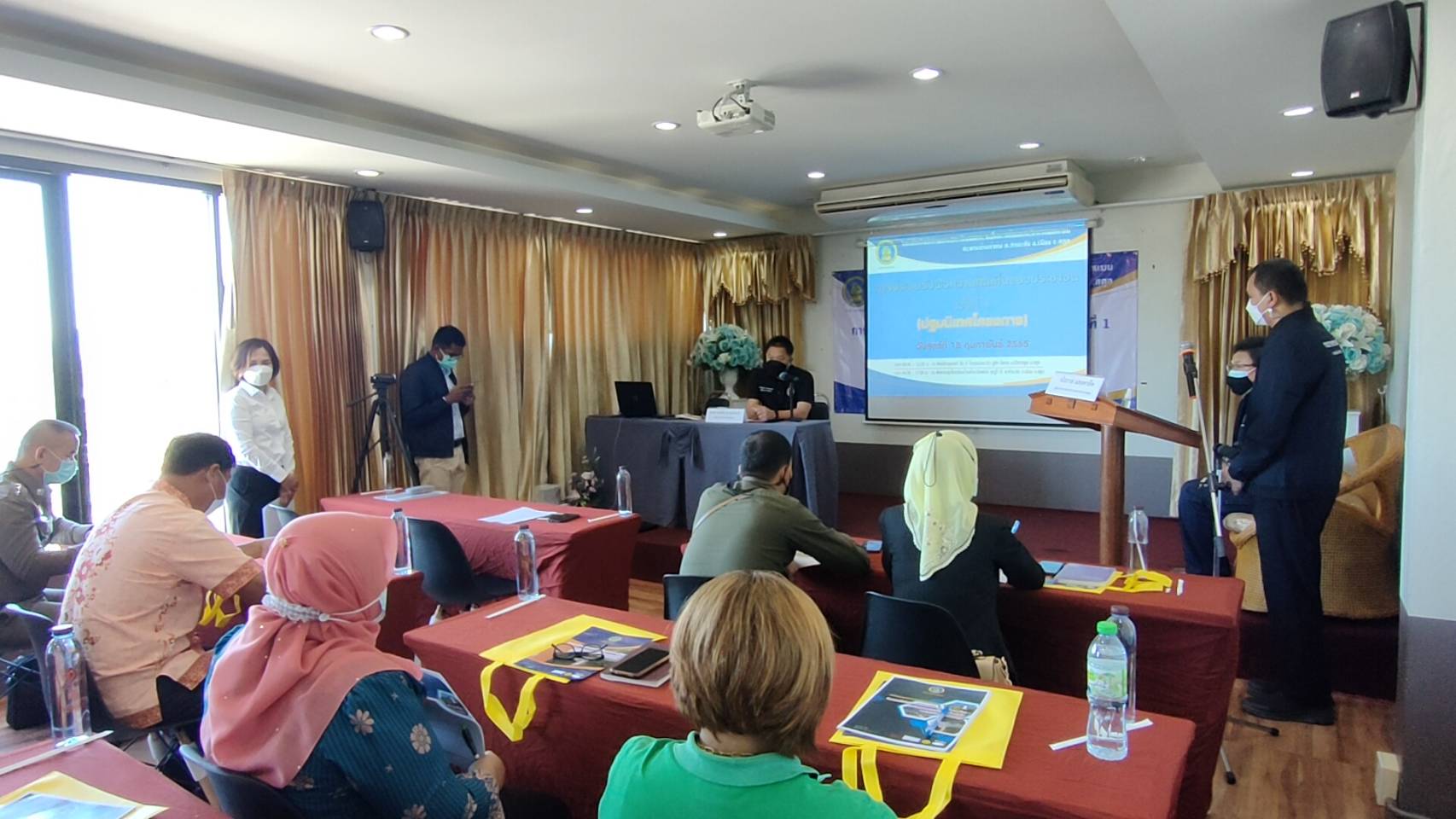 สตูลเปิดประชุมประเมินผลกระทบสิ่งแวดล้อมสะพานข้ามท่าส้มครั้งที่ 1 