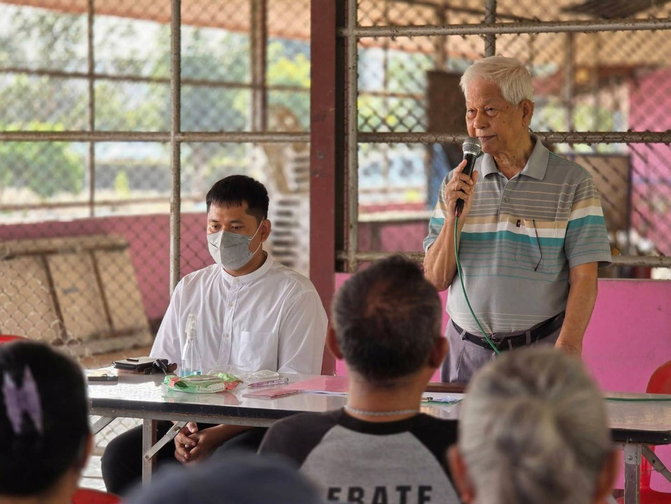 พช.เมืองอ่างทอง ร่วมประชุมใหญ่กองทุนหมู่บ้านศาลาแดง ขับเคลื่อน “เมืองแห่งความสุข”