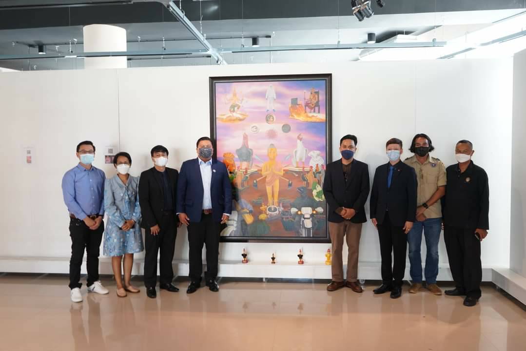 มรส. ร่วมผลักดันดุษฎีนิพนธ์ของอาจารย์สู่นิทรรศการศิลปะ 