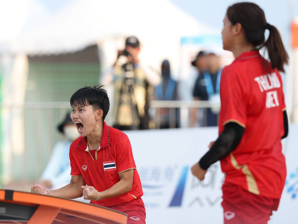 เทคบอลไทยระดับแชมป์โลก เป้าใหญ่ 3 ทองเอเชียนเกมส์