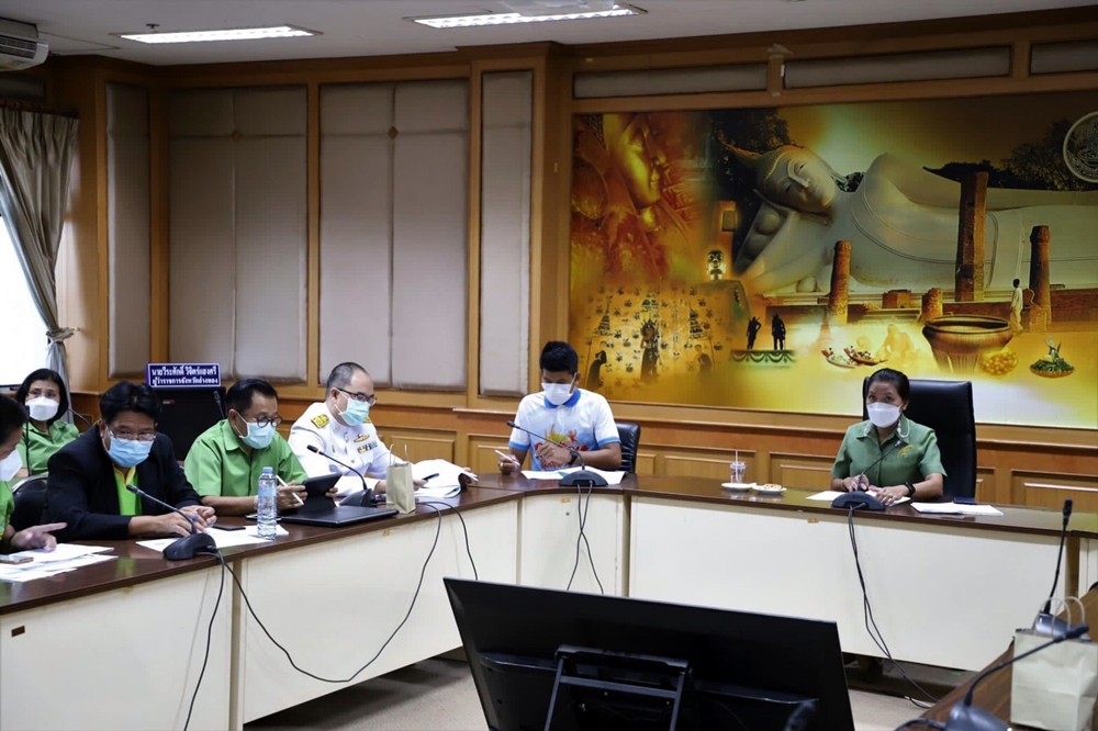 อ่างทอง ประชุมวางแผนจัดโครงการแสงนำใจไทยทั้งชาติ เดิน วิ่ง ปั่น ป้องกันอัมพาต ครั้งที่ 8 เฉลิมพระเกียรติ
