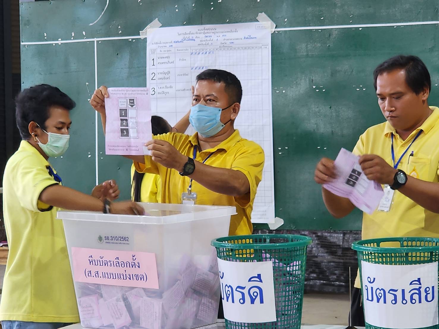 ผลนับคะแนนเลือกตั้งซ่อม ส.ส.ระยอง เขต 3"พงศธร" เบอร์1 คะแนนนำ “หมอบัญญัติ” คาดชนะการเลือกตั้ง