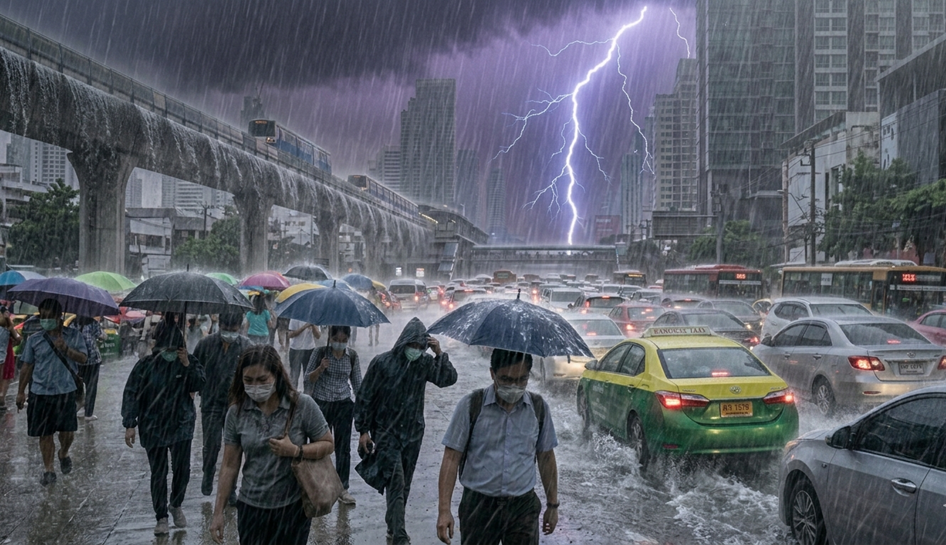 เตือนฉบับล่าสุด! ทั่วไทย "ฝนตกหนักถึงหนักมาก" 11-17 พฤษภาคม สั่งเฝ้าระวังน้ำป่าไหลหลาก-น้ำล้นตลิ่ง ทะเลคลื่นสูงลิ่ว 2 เมตร!