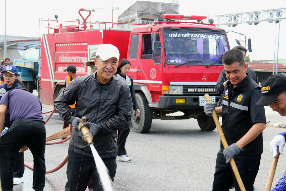 ชลบุรีรวมพลัง Big Cleaning Day ครั้งที่ 17 ลุยทำความสะอาดสัตหีบ ยกระดับเมืองสะอาด เป็นระเบียบ น่าอยู่