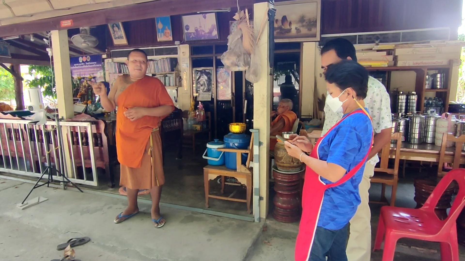 โจรใจบาปบุกงัดตู้บริจาค-ถลกสายไฟวัด  ไม่กลัวบาปพระเข้าห้ามเจอขู่ไล่ทุบ