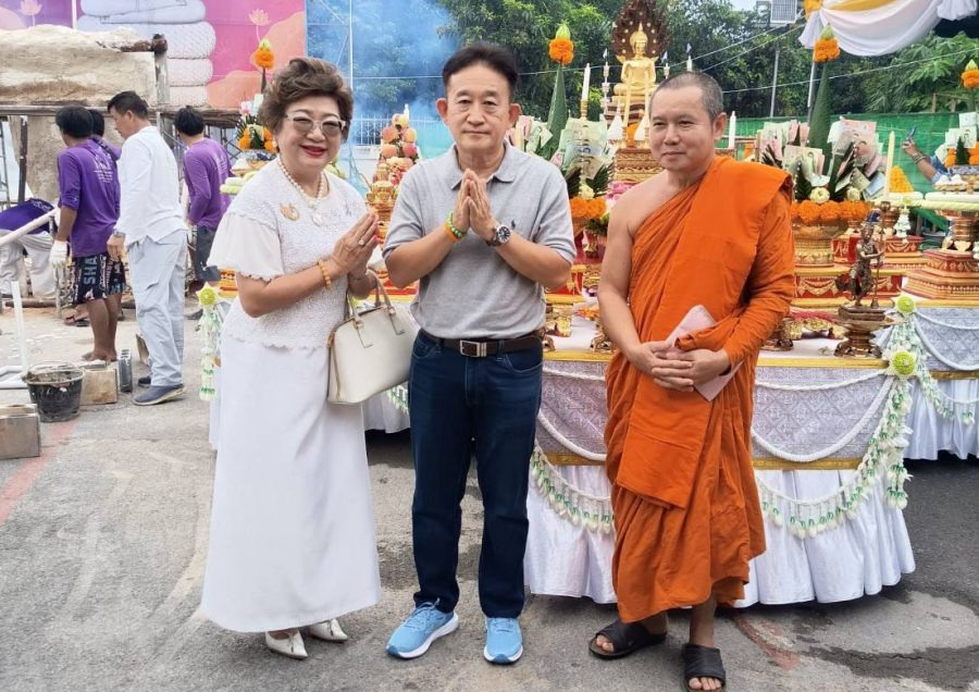 “วิเชษฐ์ เกษมทองศรี” ร่วมสร้าง "พระพุทธสุทธนาถศาสดา" ปางนาคปรก ถวายพระกุศล กรมหมื่นสุทธนารีนาถ