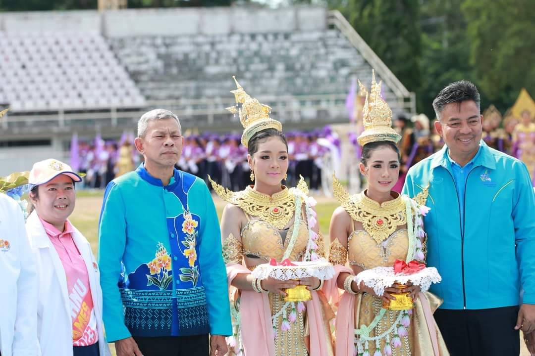 วิทยาลัยอาชีวศึกษาชุมพรจัดกีฬาสี "วิษณุเกมส์ ต้านภัยยาเสพติด" ปี  2566