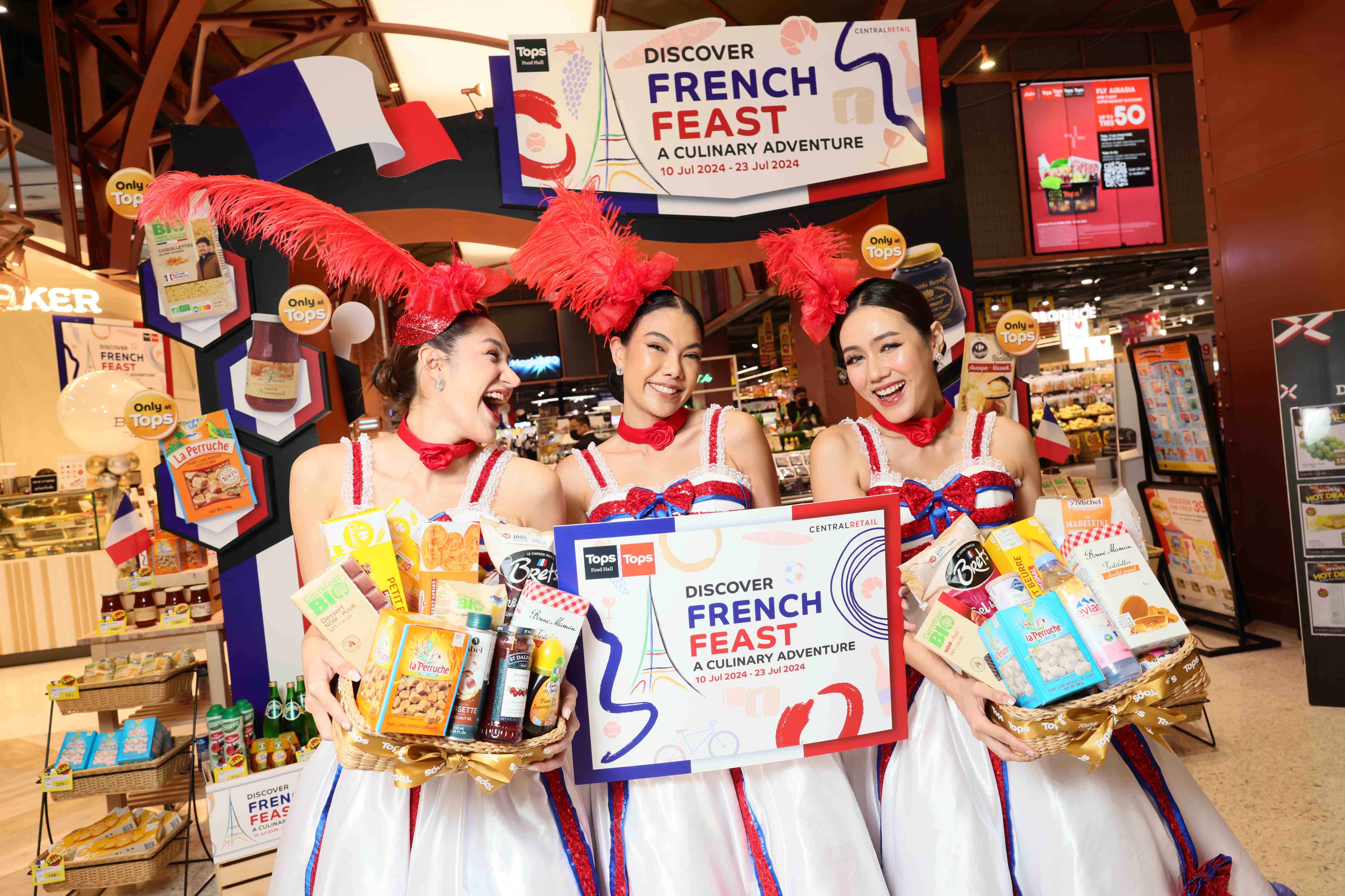 ท็อปส์ ร่วมฉลองวันชาติฝรั่งเศส จัดงาน Discover French Feast: A Culinary Adventure
