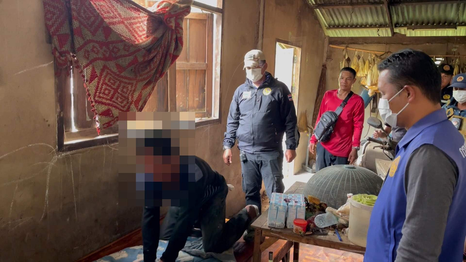 รวบชายเมายา บุกขืนใจหญิงชราป่วยติดเตียงวัย 65 ปี รับเสพยาบ้าก่อนก่อเหตุ 