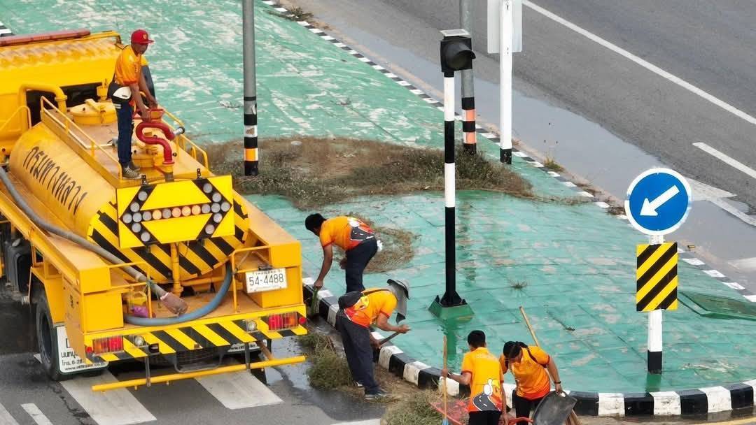 แขวงทางหลวงพิจิตร จัดกิจกรรม โครงการ ทางหลวงสดใส ไร้ขยะ ปลอดฝุ่น PM 2.5