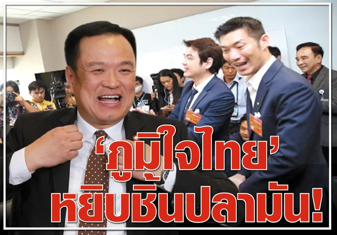 “ภูมิใจไทย” หยิบชิ้นปลามัน !