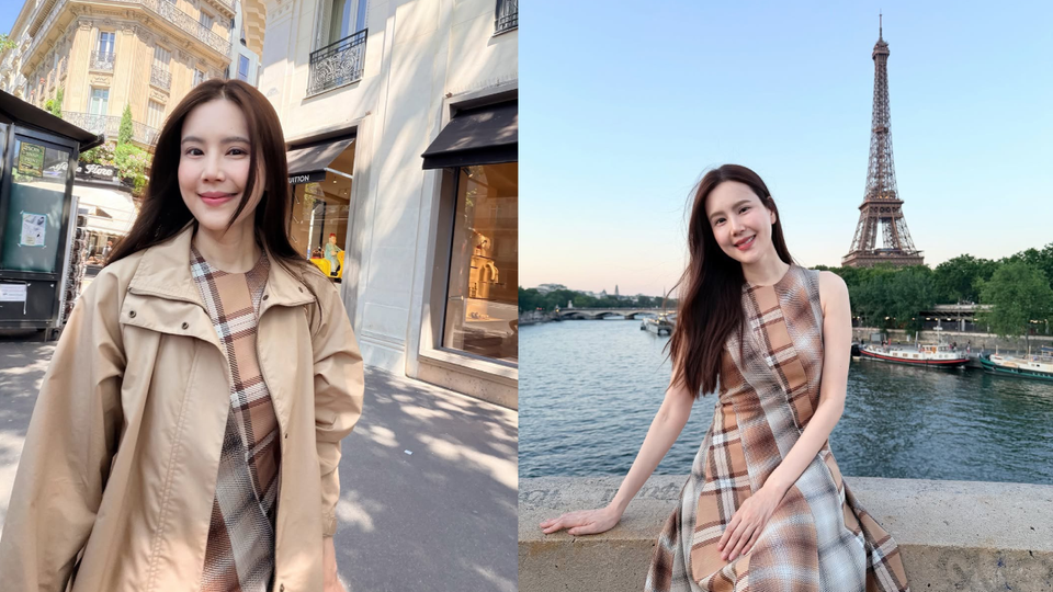 'เจี๊ยบ พิจิตตรา' ออร่าพุ่งกลางปารีส! สวยละมุนทุกมุม จนแฟนๆ แห่ชมไม่หยุด