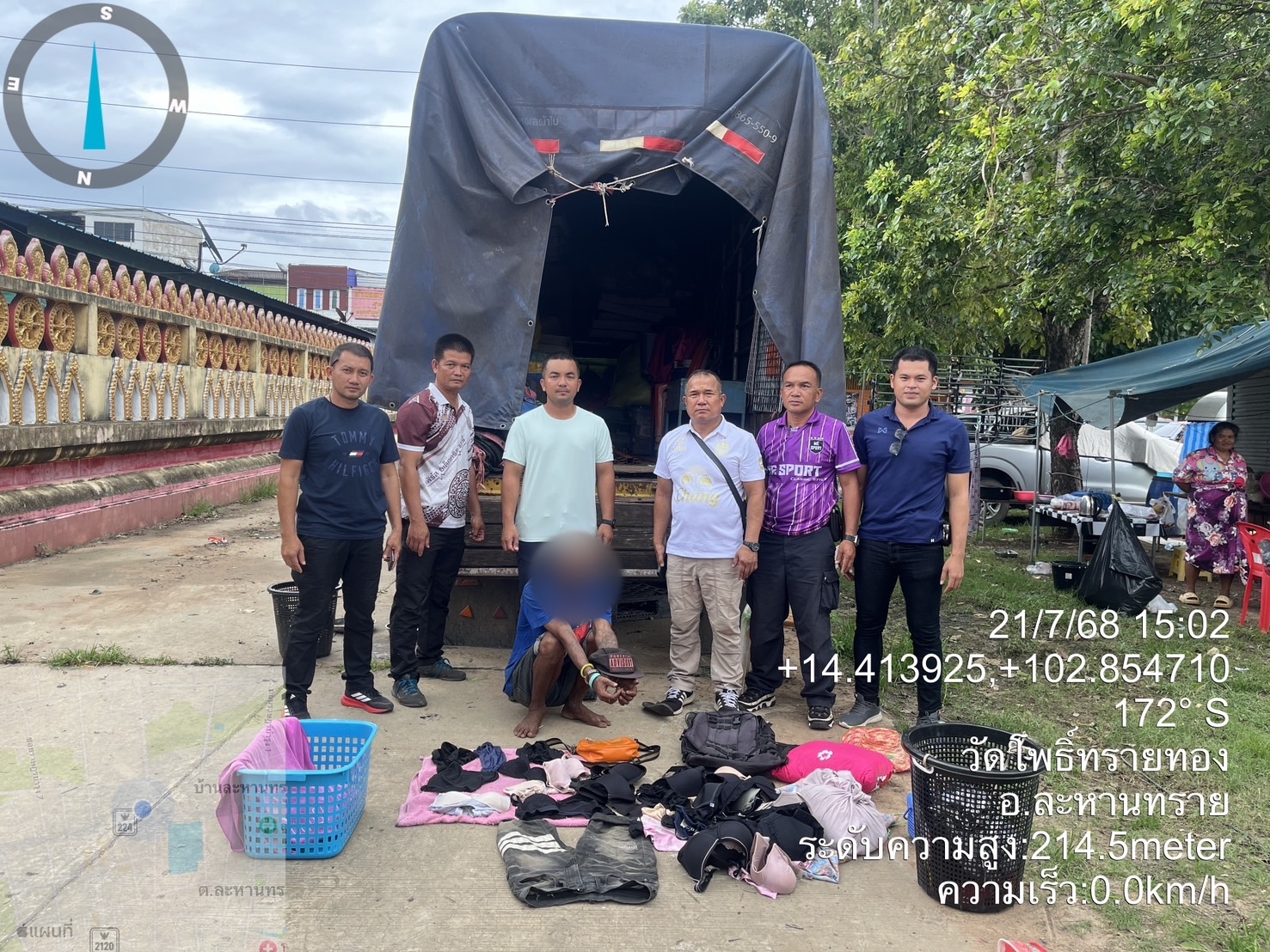 บุรีรัมย์ รวบหนุ่มเครื่องเล่นชิงช้าสวรรค์ ขโมยกางเกงในรับแค่ชอบสะสมไม่ดม ตร. ไม่เชื่อ
