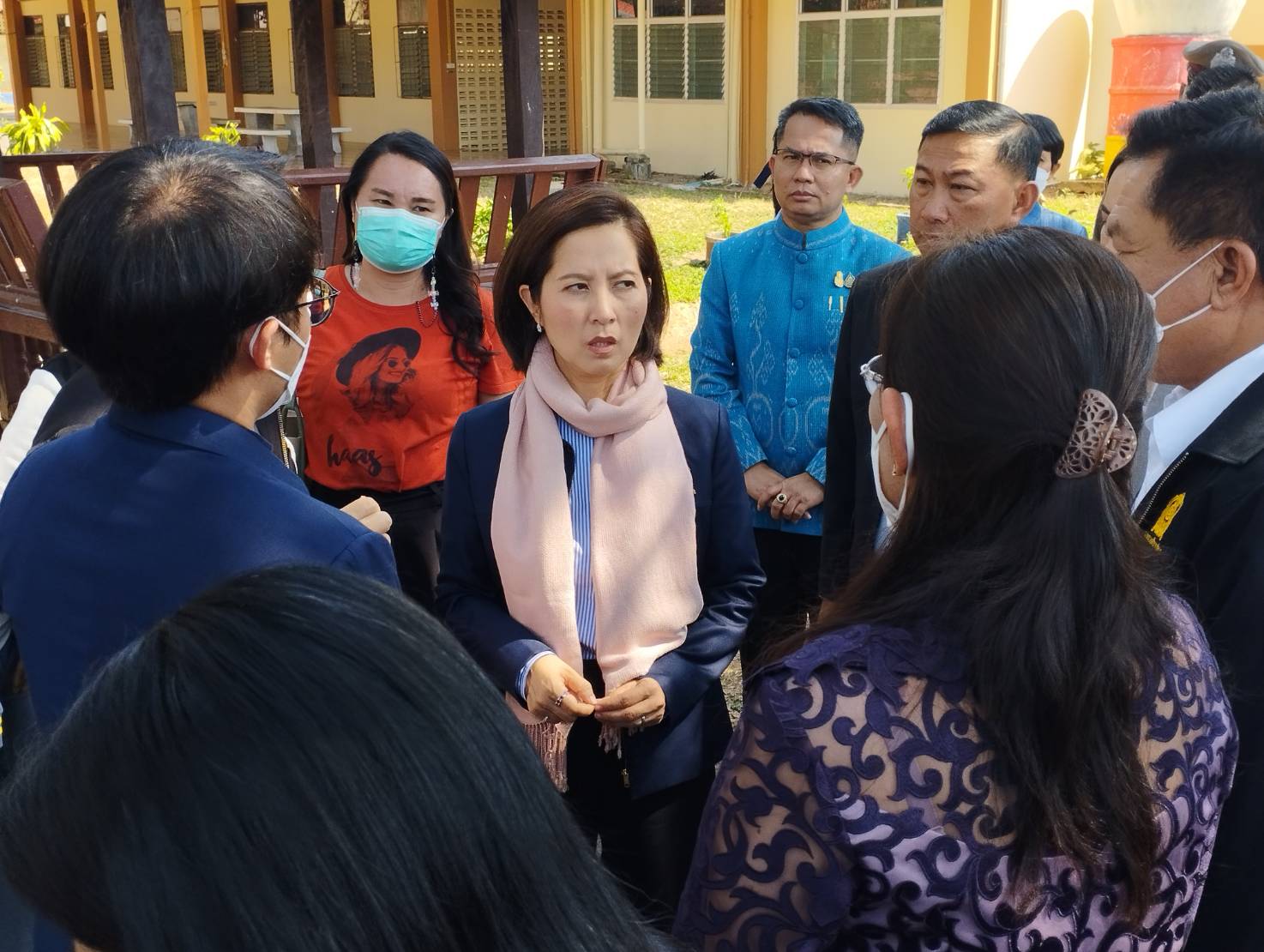 รมต.ศึกษาธิการตรวจเยี่ยมโรงเรียนราชประชานุเคราะห์ 28 จังหวัดยโสธร