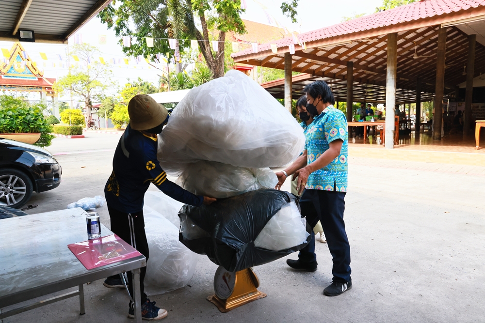 เทศบาลตำบลทับมา เดินหน้าสร้าง "ชุมชนปลอดโฟมและถุงพลาสติก"