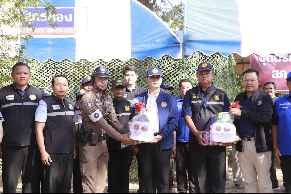 “ปลัดจังหวัดบุรีรัมย์” ลงพื้นที่ตรวจเยี่ยมจุดบริการประชาชน ช่วงเทศกาล ปีใหม่ 2569