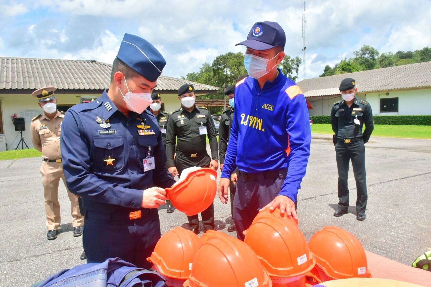 นักรบสีน้ำเงินห่วงพายุดีเปรสชั่นกระทบ จัดกำลังคน-ยุทโธปกรณ์รับมือภัยพิบัติธรรมชาติ เข้าช่วยเหลือปชช.
