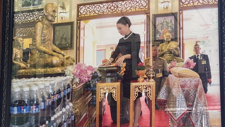 ชาวอ่างทองน้อมสำนึกพระกรุณาธิคุณ “เจ้าฟ้าพัชรกิติยาภาฯ” เสด็จวัดนางในธัมมิการาม 2 วาระสำคัญ