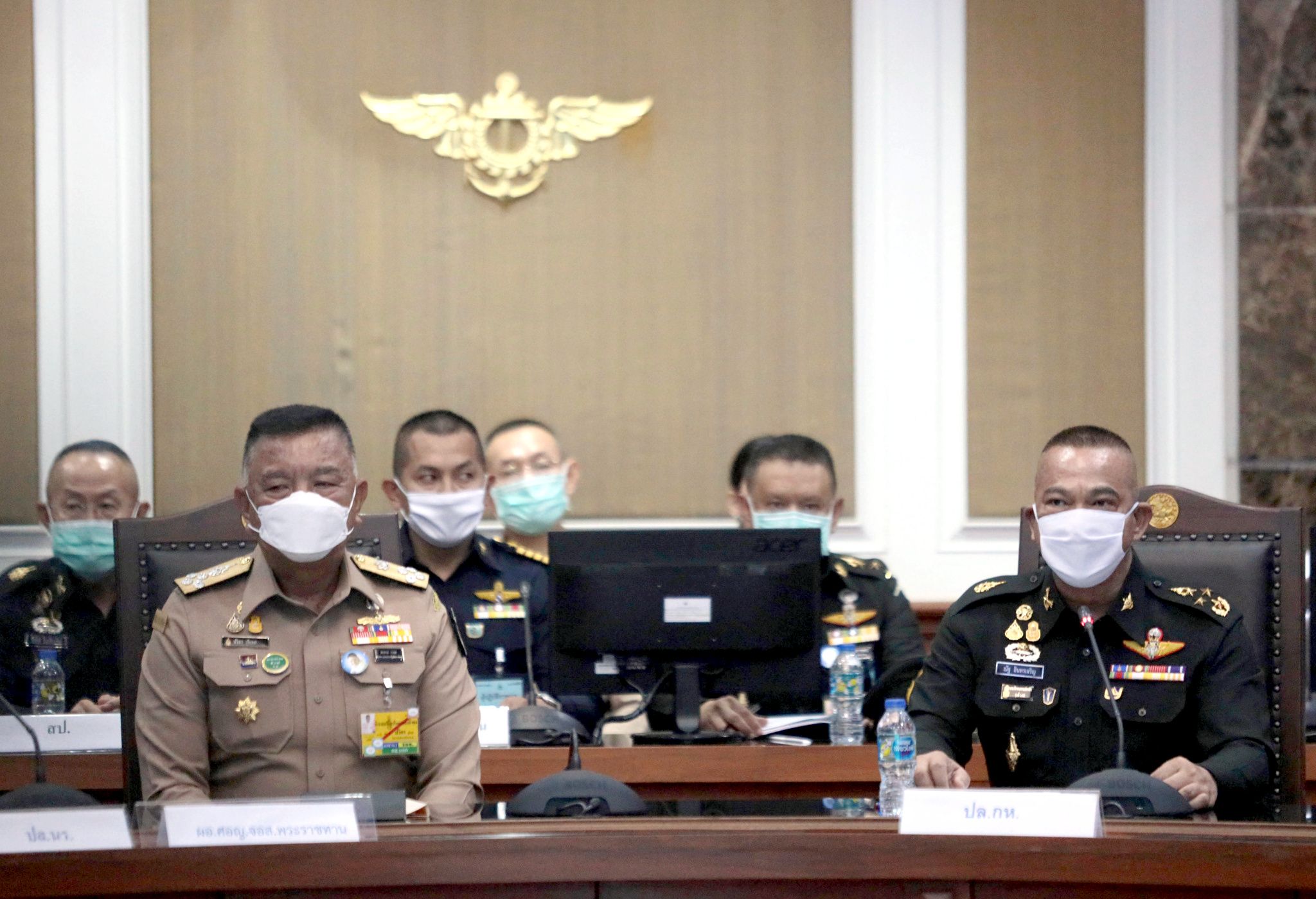 “กห.-สธ.” ประชุมฝึกร่วมจำลองสถานการณ์รับภาวะวิกฤติโควิด