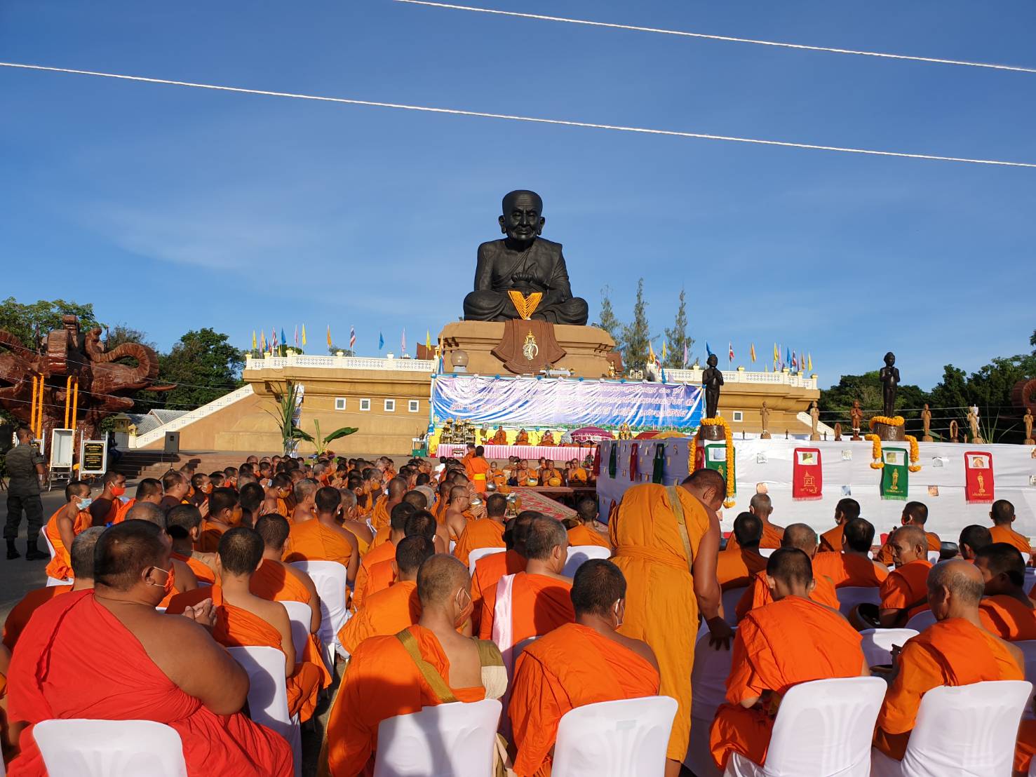 "วัดห้วยมงคล" ทำบุญใหญ่ครบรอบ 16 ปี การประดิษฐานหลวงพ่อทวด พระนามภิไธยย่อ สก.