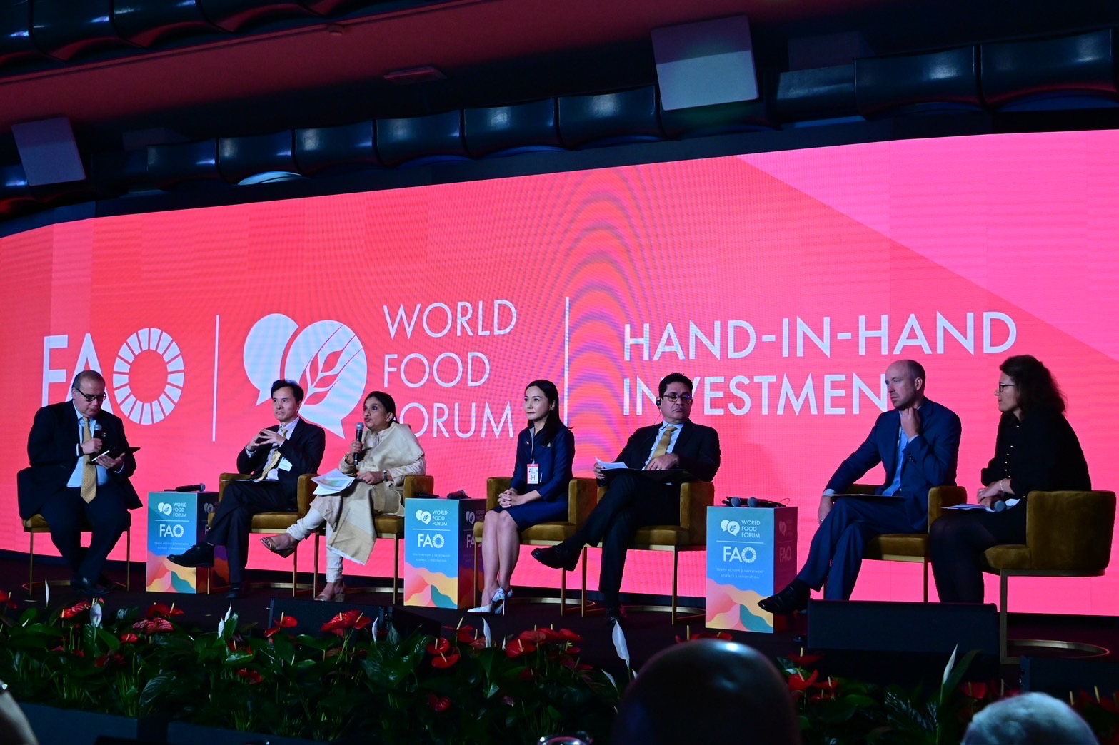 "รมว.นฤมล" ร่วมกล่าวเปิดการประชุม Hand-in-Hand Investment Forum บนเวที FAO ชวนลงทุนภาคเกษตรไทย สร้างระบบอาหารและเกษตรโลกยั่งยืน