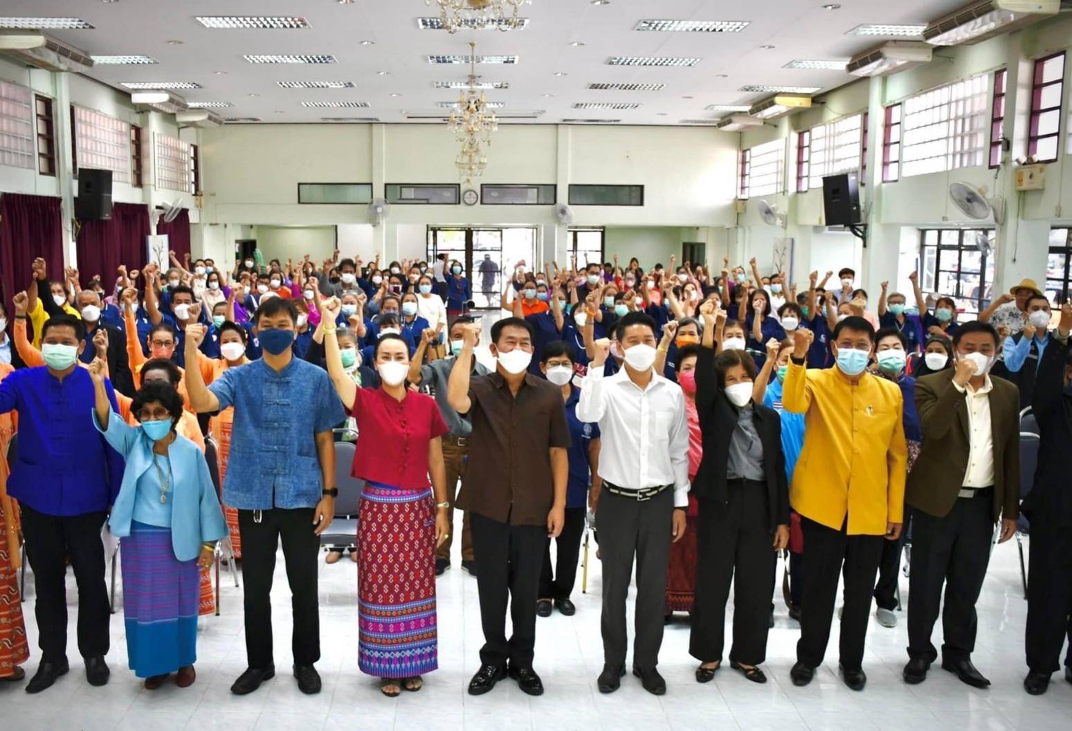 นอภ.แม่สอดเปิดการประชุมเวทีสมัชชาสุขภาพจังหวัดตาก ปี 2565