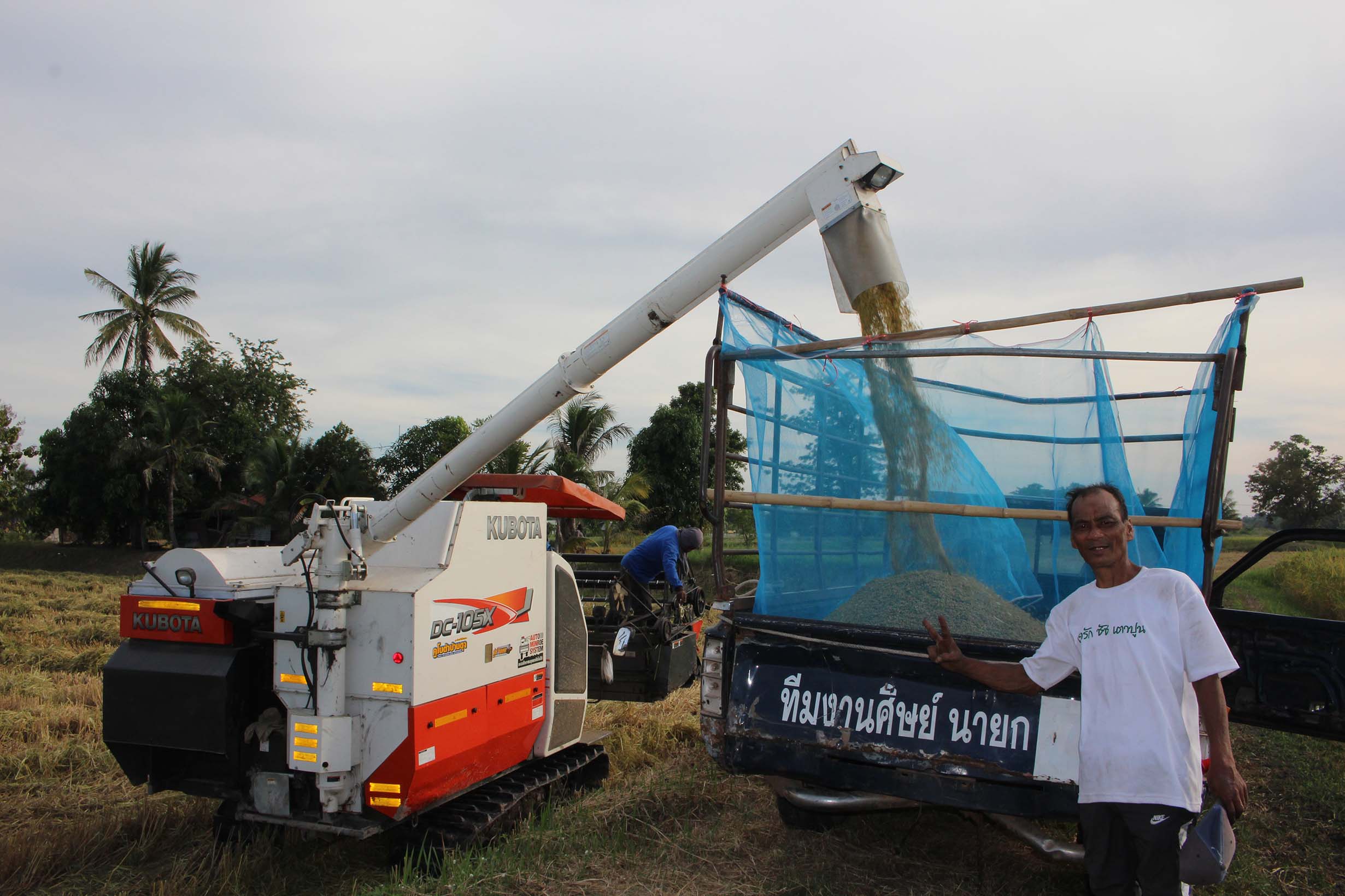 ชาวนา-ผู้ปะกอบการรถเกี่ยวข้าวกาฬสินธุ์ โอดน้ำมันแพง ราคารถเกี่ยว พุ่งไร่ละ 1 พัน