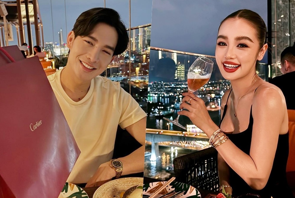 "กระแต อาร์สยาม" ควงแฟนหนุ่มดินเนอร์หรูฉลองรัก11ปี 