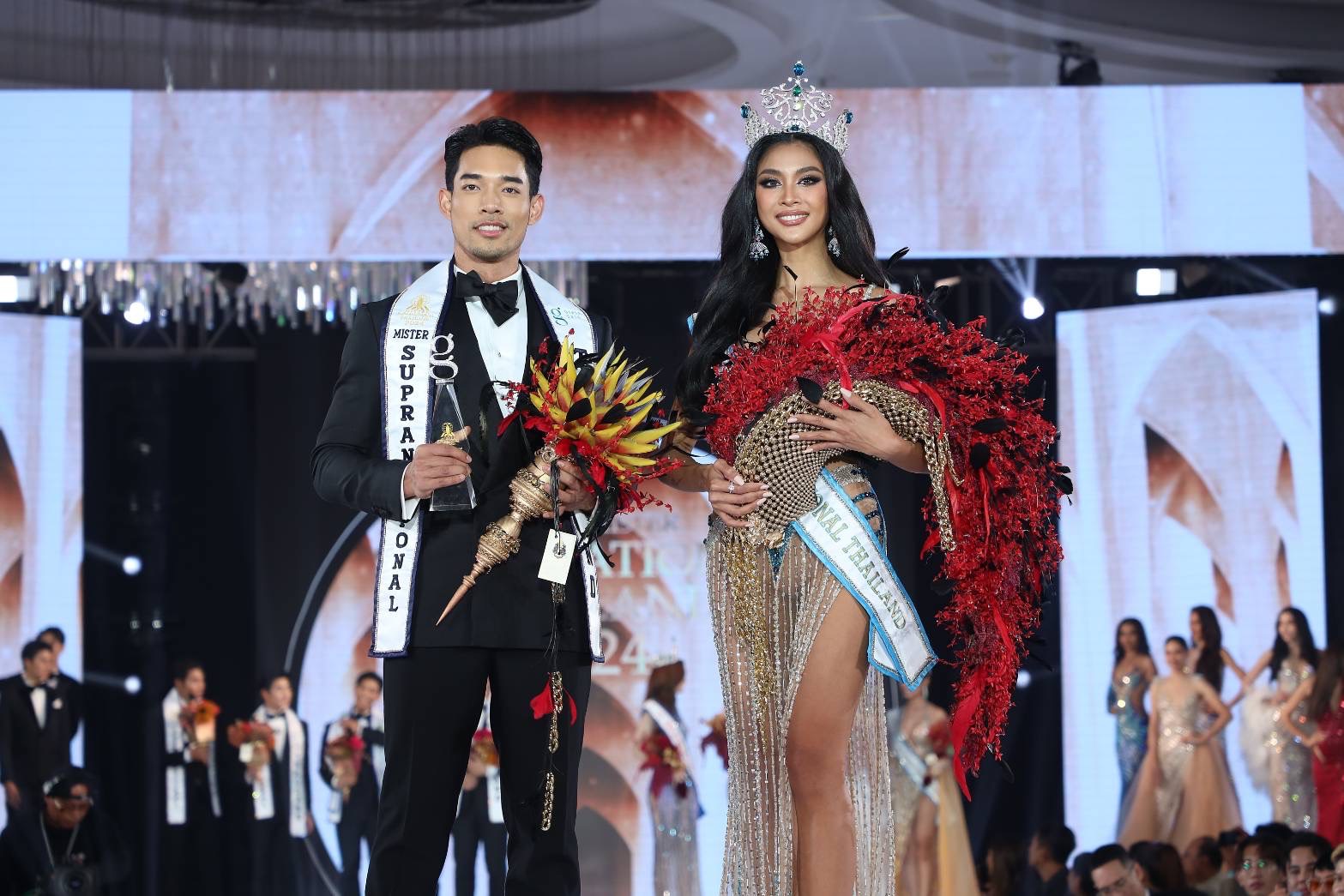 "แตงกวา กษมา - โจ้ ชลวิศว์" คว้ามง "Miss & Mister Supranational Thailand 2024" เตรียมไปสู้ศึกที่โปแลนด์