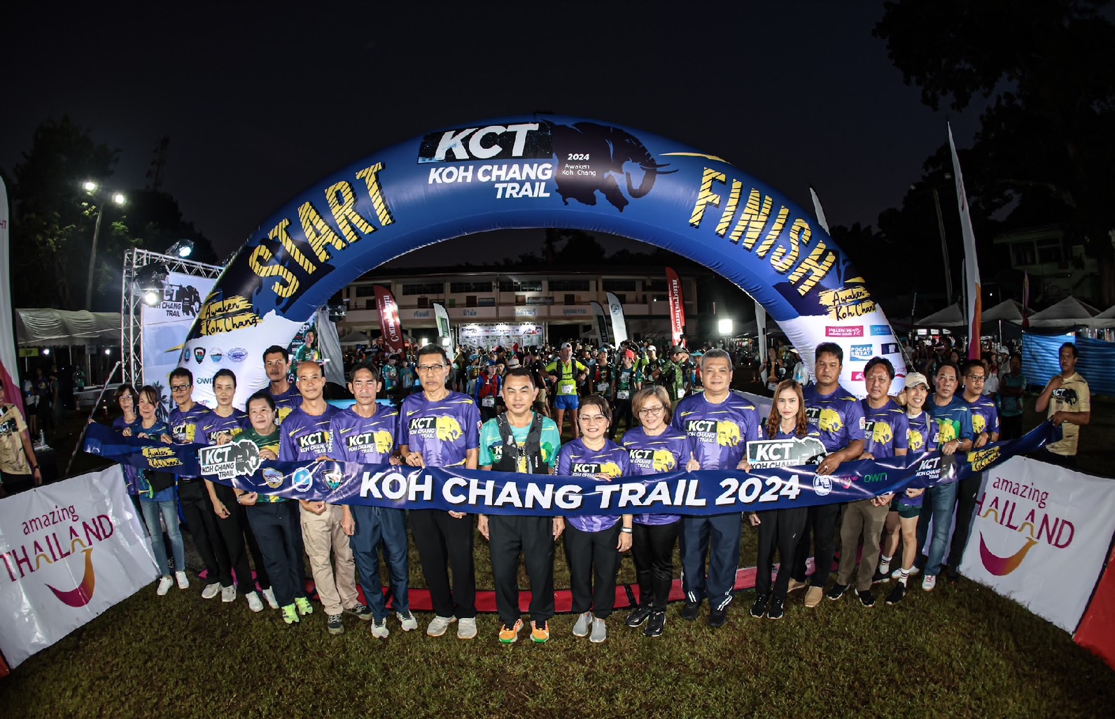 นักวิ่งกว่า 800 คนร่วมงานวิ่ง"เกาะช้างเทรล 2024" ททท.ตราดปลื้ม“ปลุกช้างที่หลับให้เป็นช้างตื่นแล้ว”