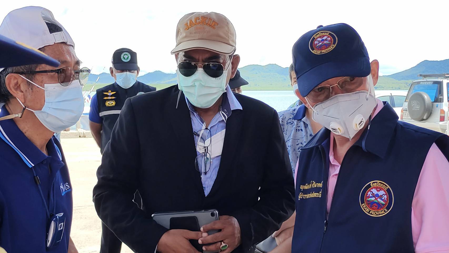 ผู้ว่าฯกระบี่ นำภาคเอกชนลงพื้นที่สำรวจเส้นทางเดินเรือ   เชื่อมกลุ่ม 3 จว.ทะเลอันดามันส่งเสริมการท่องเที่ยว