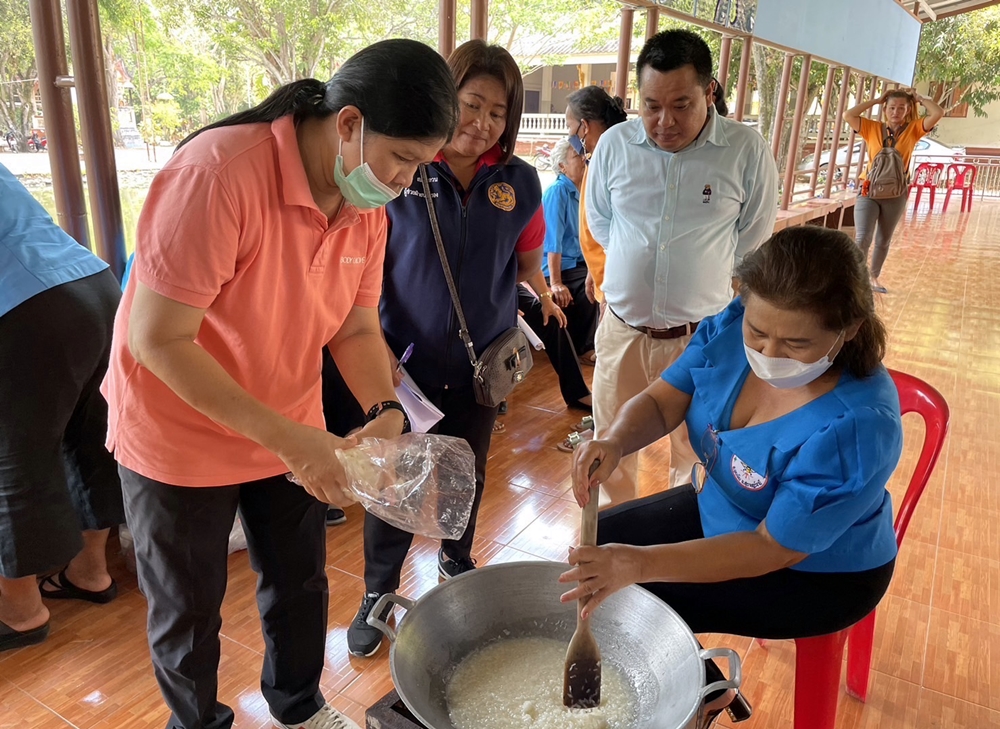 พม.สุราษฎร์ธานี เสริมพลังคลังปัญญาผู้สูงอายุ ถ่ายทอดองค์ความรู้สร้างอาชีพเสริม