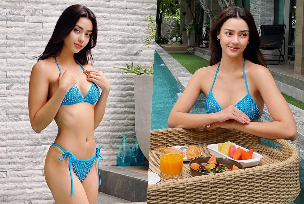 "อแมนด้า" อวดอกอึ๋มในชุดบิกีนี่เว้าสูงสุดเซ็กซี่